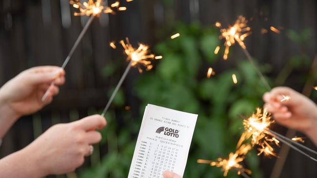 Lotto winner celebrating $100k windfall after run of bad luck