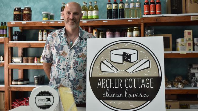 Justin Hyde is the new owner of Archer Cottage Cheese Lovers after the previous owner John Evans retired.