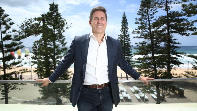 Tamboran CEO Joel Riddle said the investment was a vote of confidence in the company’s bid to source low-carbon dioxide gas from the Northern Territory basin. Picture: Britta Campion