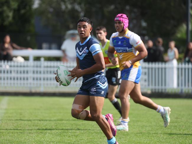 DAPictured is The Peter Mulholland Cup at Ringrose Park, Wentworthville today. Patrician Brothers Blacktown v Matraville SHS. Picture: Tim Hunter.