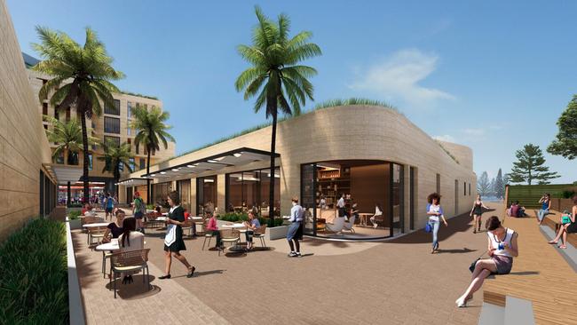 An artist’s impression of the proposed development at the Coogee Bay Hotel.