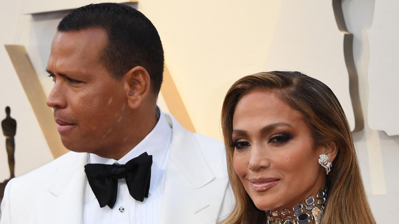 JLo and A-Rod recently called off their engagement. Picture: Mark RALSTON / AFP