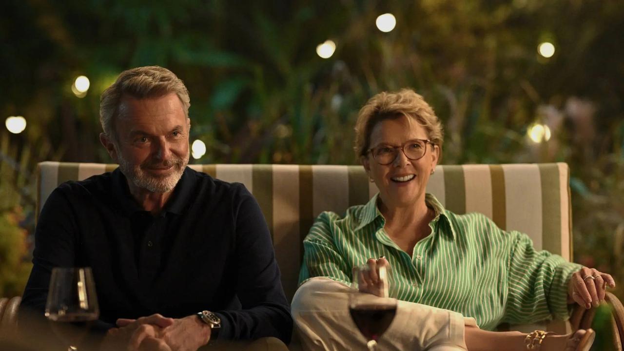 Apples Never Fall stars Sam Neil and Annette Bening. Photo: Supplied.