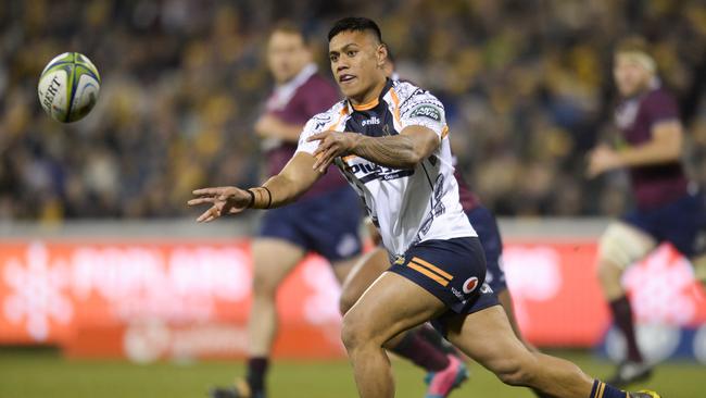 Len Ikitau playing for the Brumbies (AAP Image/Rohan Thomson)