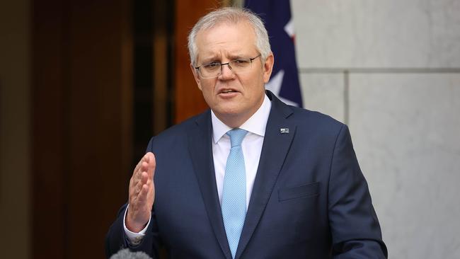 Scott Morrison has worked towards this potential outcome since early 2020. Picture: Gary Ramage