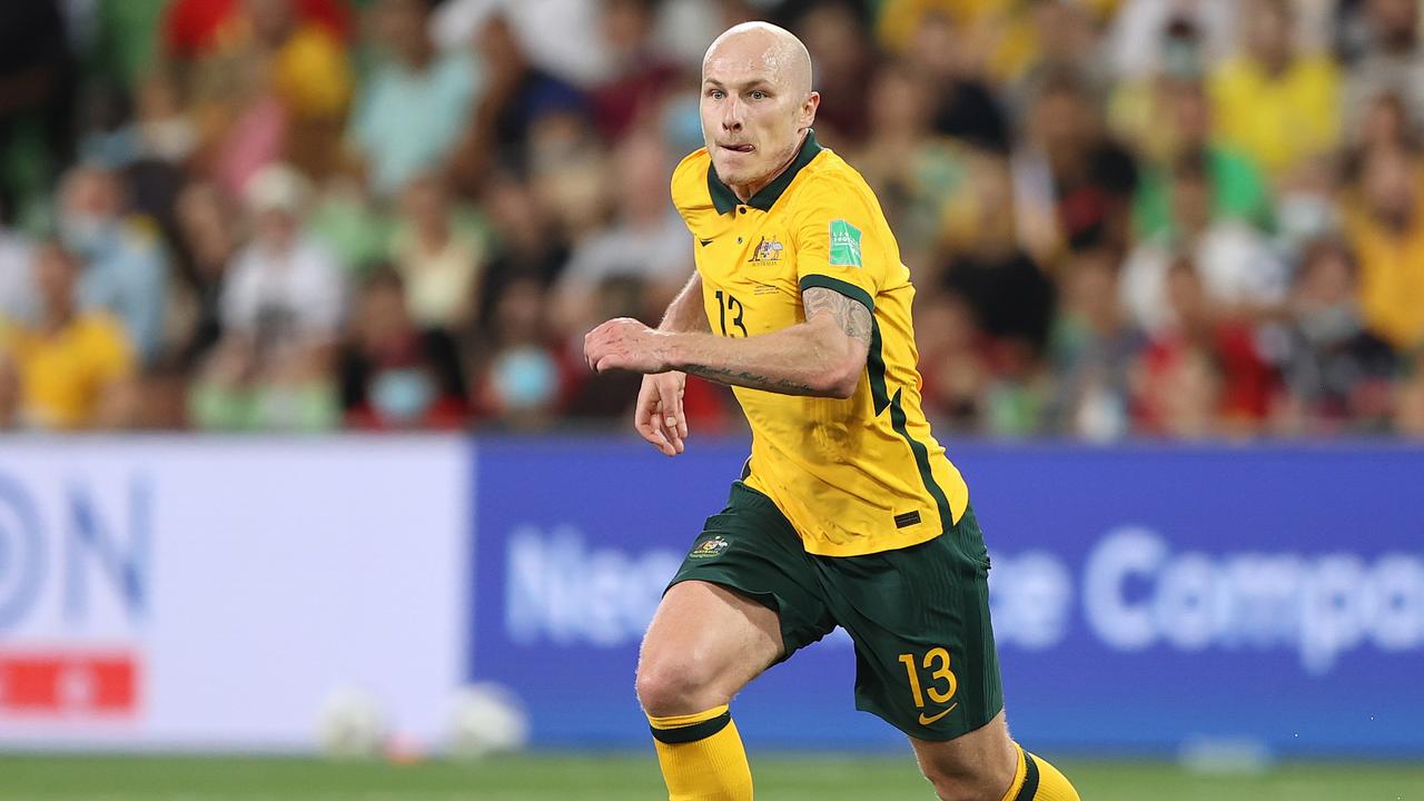 Aaron Mooy won’t play against Ecuador because of injury. Picture: Robert Cianflone/Getty Images