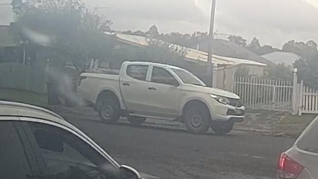 Screengrab of dashcam footage capturing ute that killed 18-year old Nowra man. Source: NSW Police.