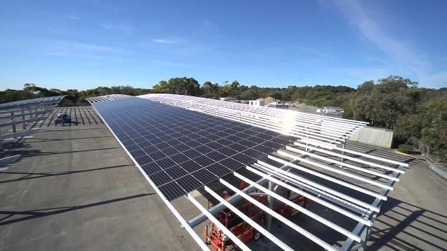 Flinders University Solar Carpark