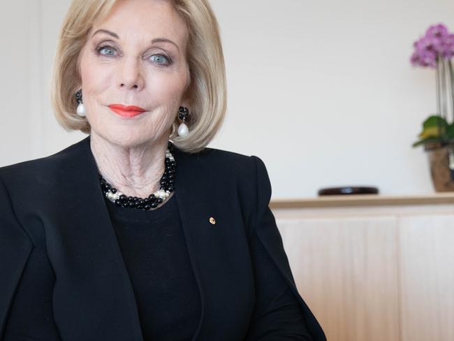 Ita Buttrose ABC Chairman pictured in the ABC offices in Ultimo, Sydney.  Picture Renee Nowytarger / The Australian