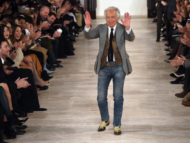 US designer Ralph Lauren is worth close to $10b.