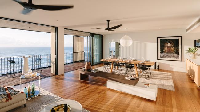 The spectacular interior at Main Beach’s M3565. Picture: Supplied