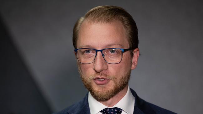 Liberal senator James Paterson said the Coalition should have supported Labor’s tax cut. Picture: Jason Edwards / NewsWire