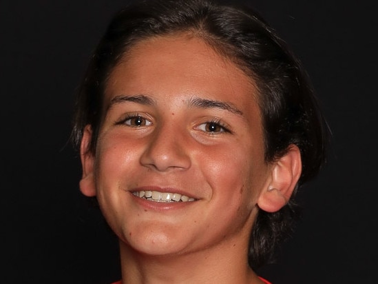 Gold Coast Knights U13s striker Sebastian Carrabino. Photo: Supplied