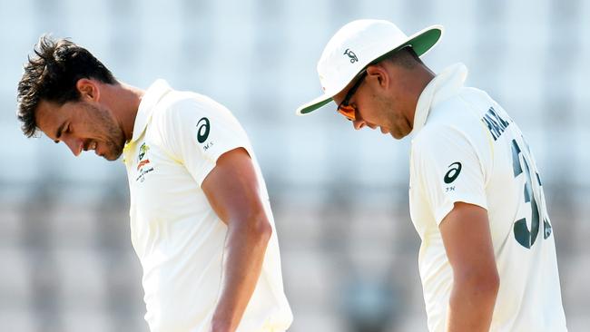 Mitchell Starc and Josh Hazlewood were in and out of the Test side during the Ashes. Picture: Getty Images