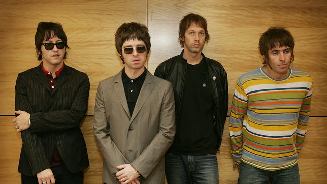 Oasis circa 2006, before it all went pear-shaped (yet again). Picture: AFP