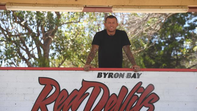 Todd Carney is head coach of the Byron Bay Red Devils