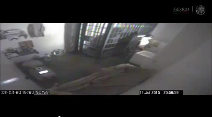 Watch the moment "El Chapo" escaped