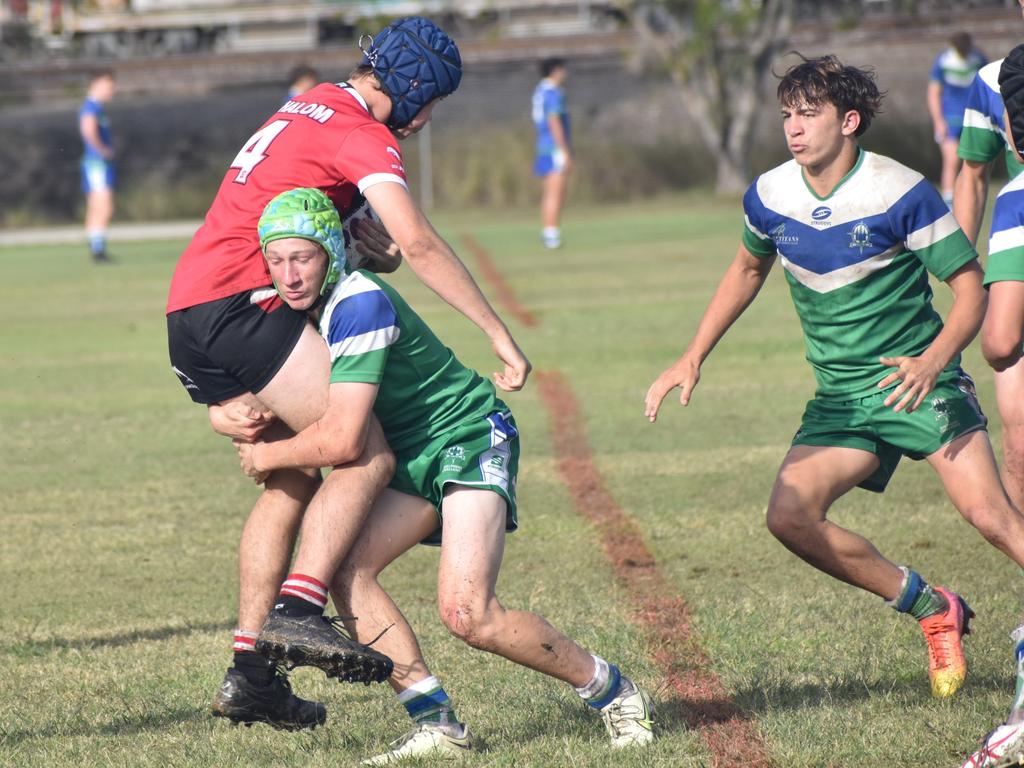 Dolphins Challenge, Round 5, The Cathedral College versus Shalom College, Kettle Park, Rockhampton, July 25, 2023.