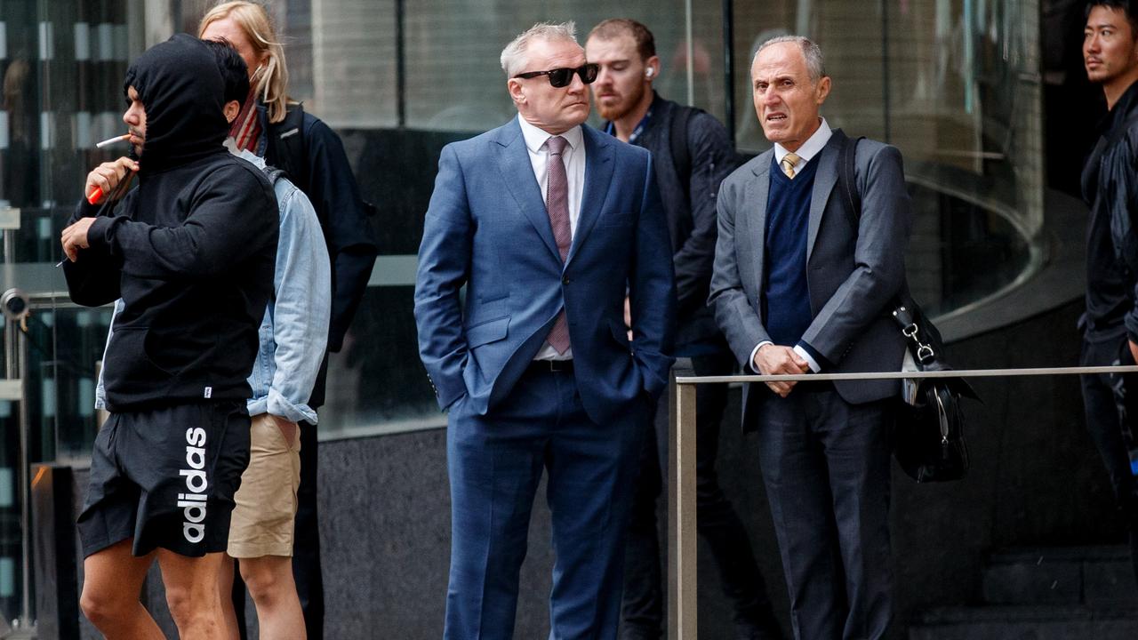 Paul Kent outside Sydney’s Downing Centre Local Court. Picture: NCA NewsWire / Nikki Short