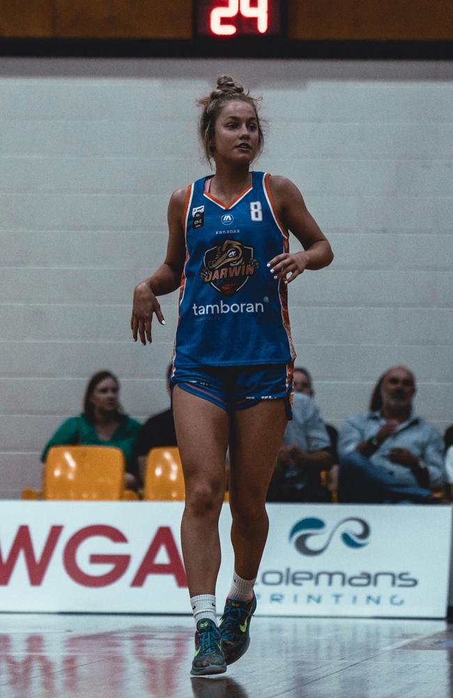 Catherine MacGregor dropped 20 points in the big win. Picture: Jack Riddiford.