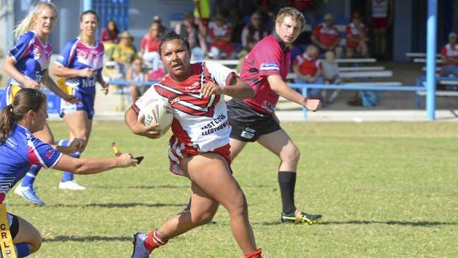 South Grafton Rebels' Carmel Walker will lead the side on to the field at Geoff King Motors Oval. Picture: Matthew Elkerton