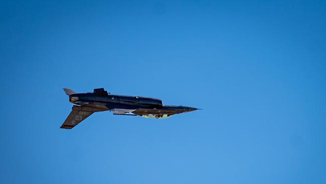 A F-16D Fighting Falcon at Edwards Air Force Base, California. Picture: US Air Force photo by Senior Airman Meghan Hutton