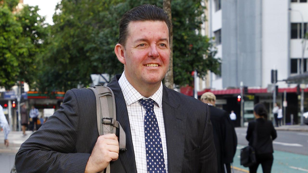 Brisbane lawyer Chris Minnery at the Brisbane courts precinct. File picture: NCA NewsWire/Tertius Pickard