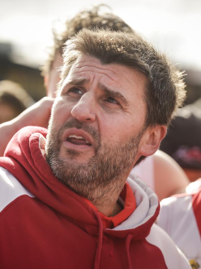 Red Hill premiership coach Jamie Mollo.