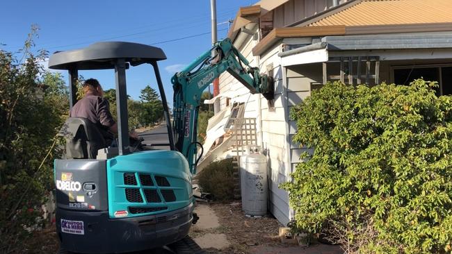 The brothers destroyed the family home. Picture: Supplied