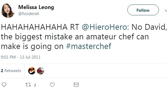 Leong may now regret this tweet.