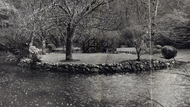 This is the ornamental lake at Burnham Beeches, Sassafras in 1965, which was given to the Shire of Sherbrooke as a public park.