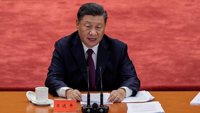 Chinese President Xi Jinping. Picture: AFP