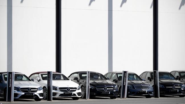 Mercedes-Benz is one brand whose models attract a luxury car tax in Australia. Picture: AFP