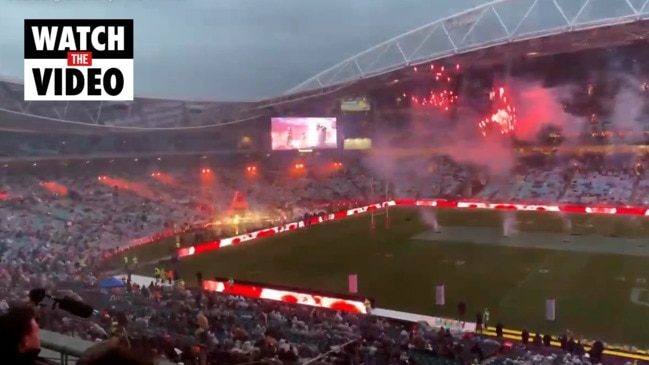 Amy Shark's NRL Grand Final performance