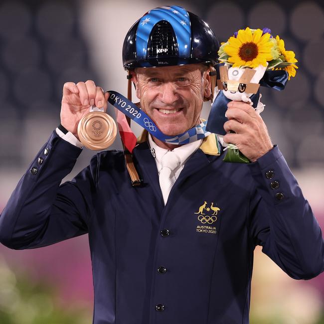 Andrew Hoy at the Tokyo Olympics in 2020. Picture: Julian Finney/Getty Images