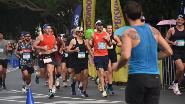 Some of the magic moments and action from the ASICS Runaway Noosa Marathon. Photo: Mark Furler