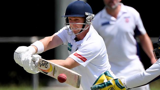 Tom Emmins played an important knock for Epping on Saturday. Picture: Andy Brownbill