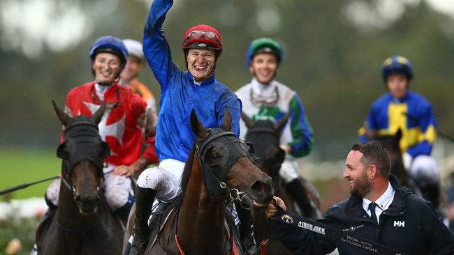 Brodie Loy was inspired by Koby Jennings’ win in the Golden Eagle. Picture: Getty Images