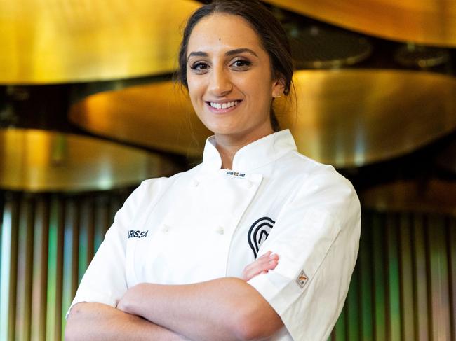 MasterChef contestant Larissa Takchi. EMBARGOED UNTIL 9PM 17 JULY