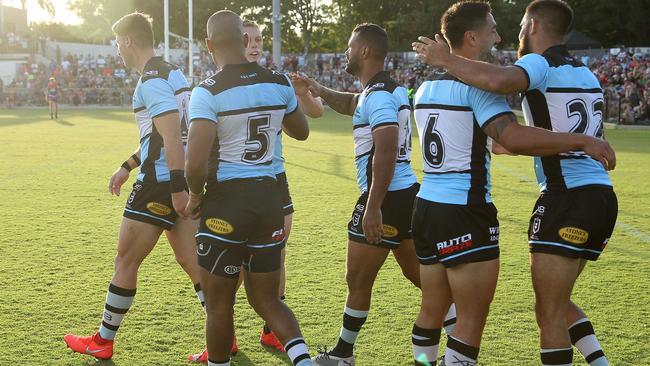 Cronulla‘s future looks secure for now. Picture: Tony Feder/Getty Images