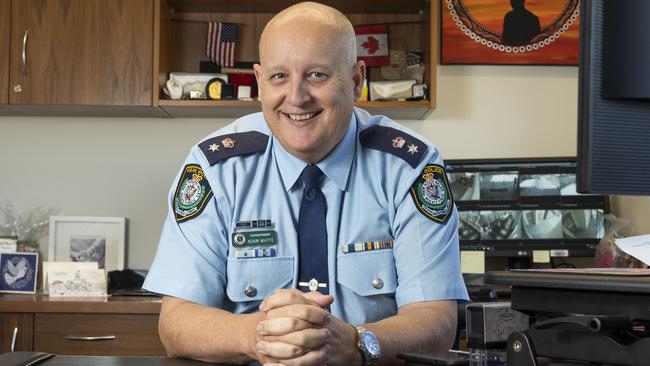 Liverpool police commander Superintendent Adam Whyte. Picture: Matthew Vasilescu