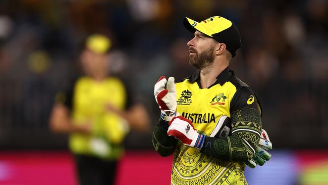 Some veterans like Matthew Wade have likely played their last T20 international for Australia. Picture: Getty Images.