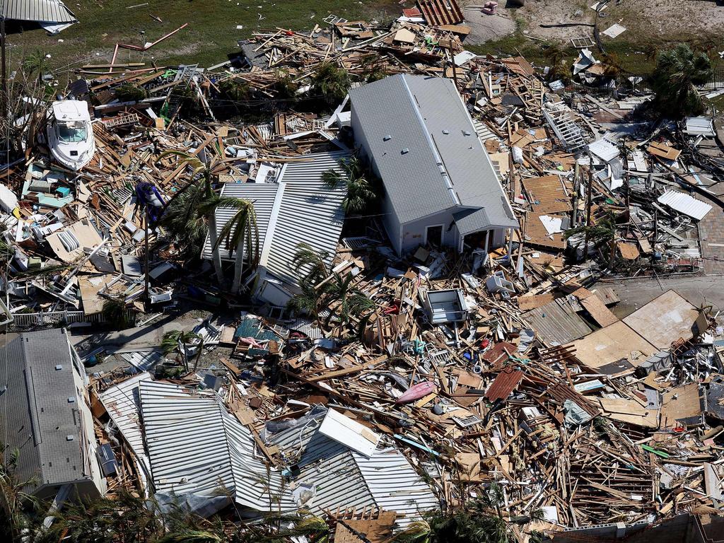 The storm is one of the most powerful ever to hit Florida. Picture Getty Images