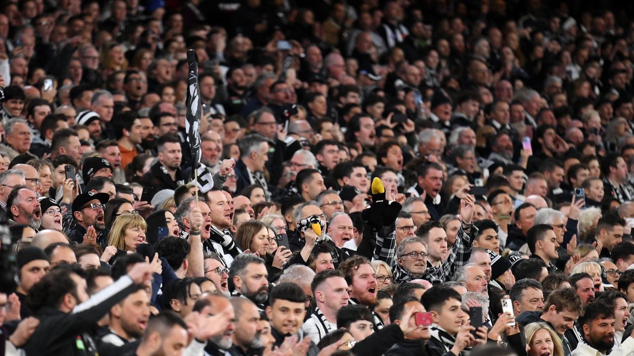 The Melbourne crowd turned up. (Photo by Quinn Rooney/Getty Images)