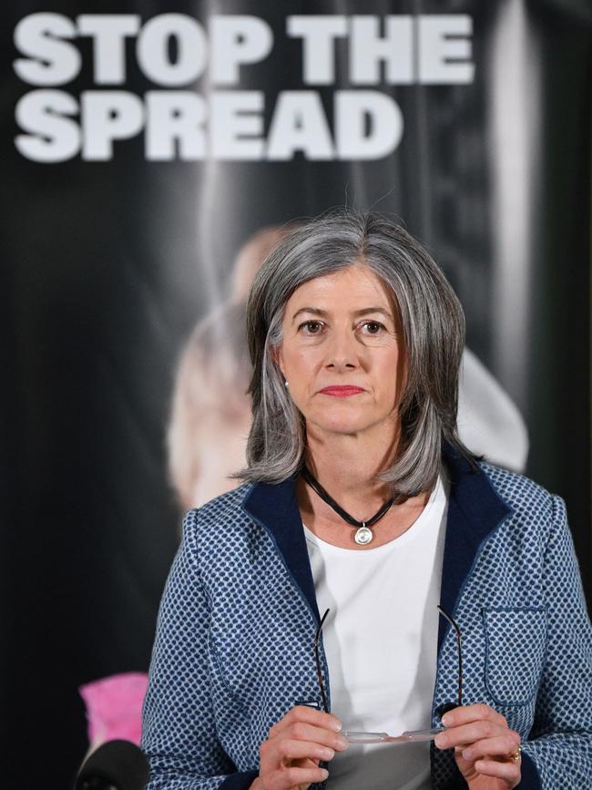 South Australian Chief Public Health Officer Dr Nicola Spurrier. Picture: AAP Image/David Mariuz