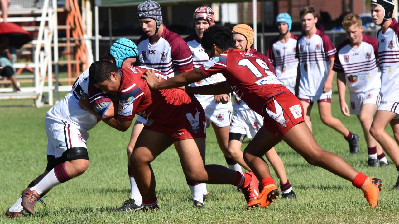 Wallumbilla-Surat Redbulls v Redcliffe Dolphins U16. Adrian Vowles Cup 2020.