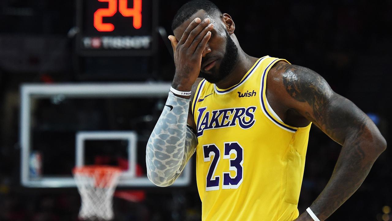 LeBron James LA Lakers Debut, Unwanted Record, Loss, Portland Trail ...