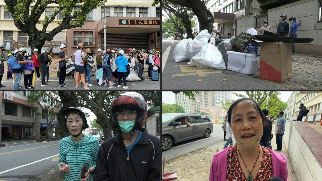 Taiwan rescuers free nine from cave after quake | The Australian