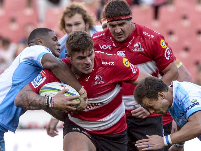 The Waratahs face a huge challenge in Malcolm Marx and the Lions. Picture: Getty Images
