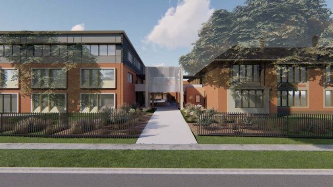 Artist impressions for the redevelopment of Newcastle High School. Picture: School Infrastructure